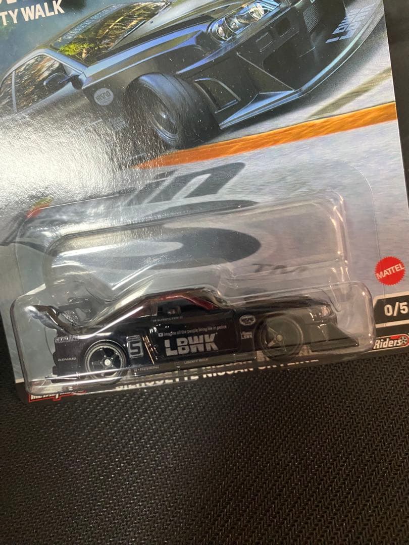 B*S様 HOT WHEELS LIBERTY WALK LB-ER34 BLA