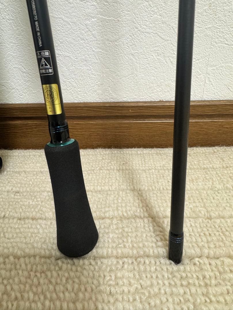 （極美品）ダイワ 24 エメラルダス AIR 75MLM・K ソフトロッドケース