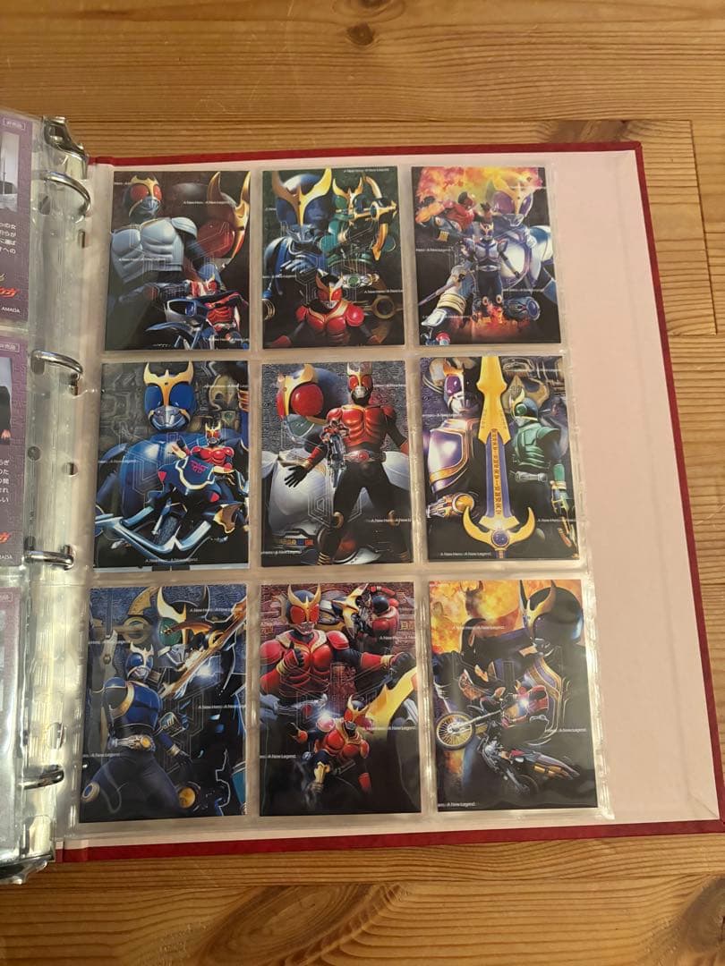 仮面ライダークウガ　DVD シリーズ　トレーディングカードホルダー