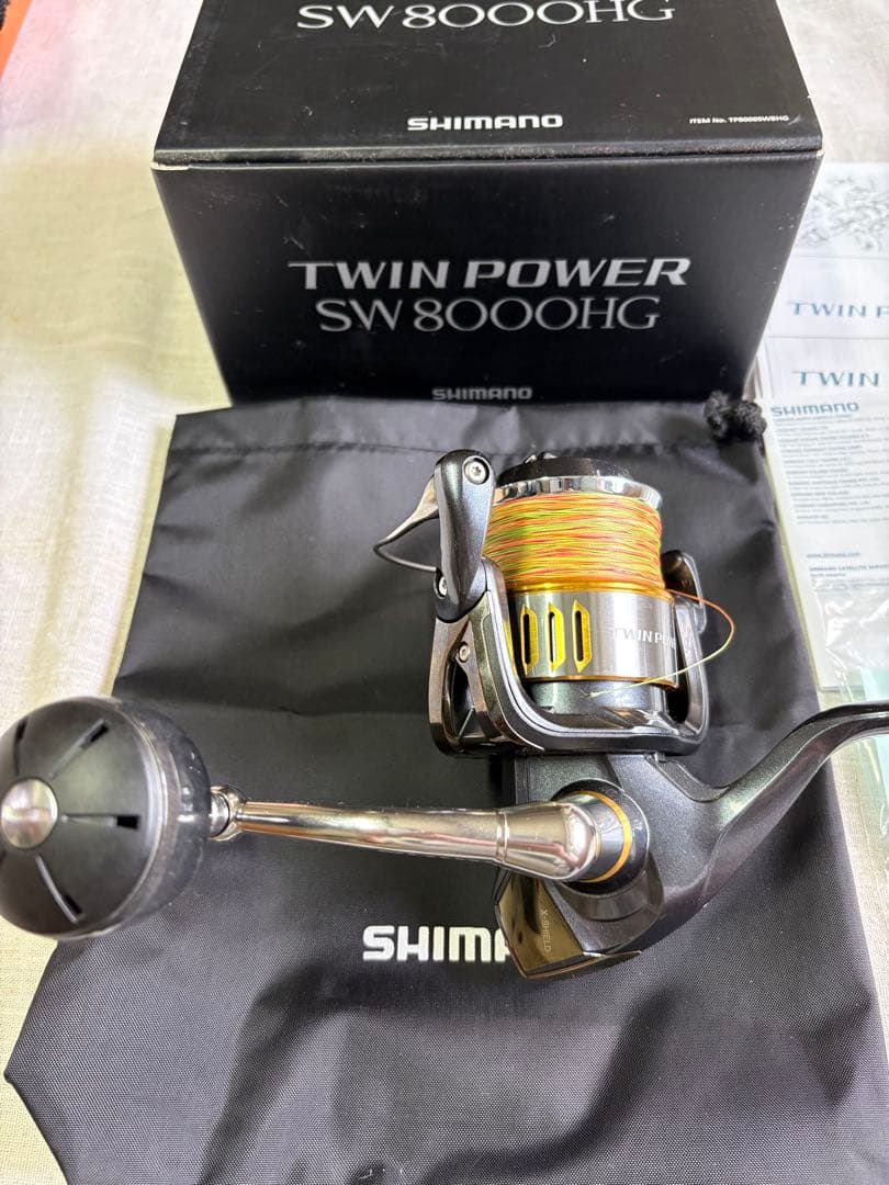 担々麺様　15 ツインパワー sw 8000hg シマノ