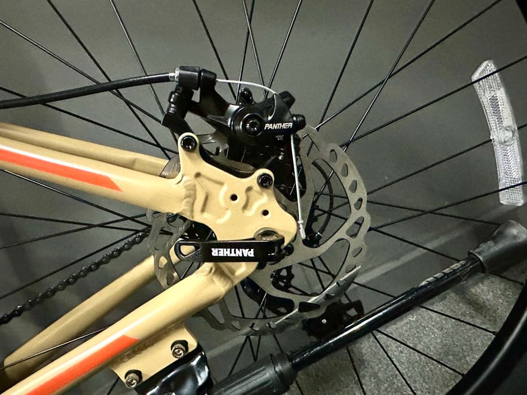 【美品】PANTHERマウンテンバイク 前サスペンション 24Sディスクブレーキ