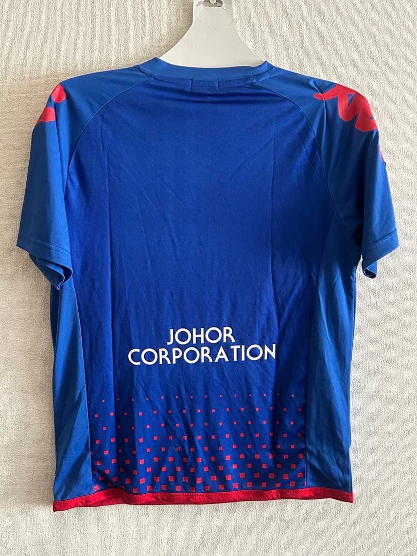 Kappa サッカーシャツ Lサイズ 赤青チェック
