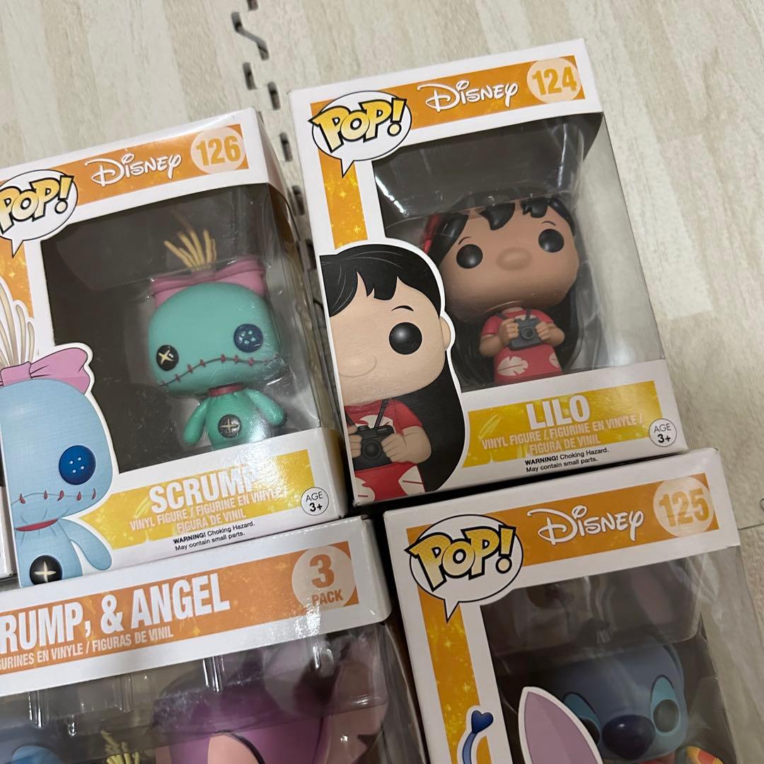 スティッチpopフィギュアセット