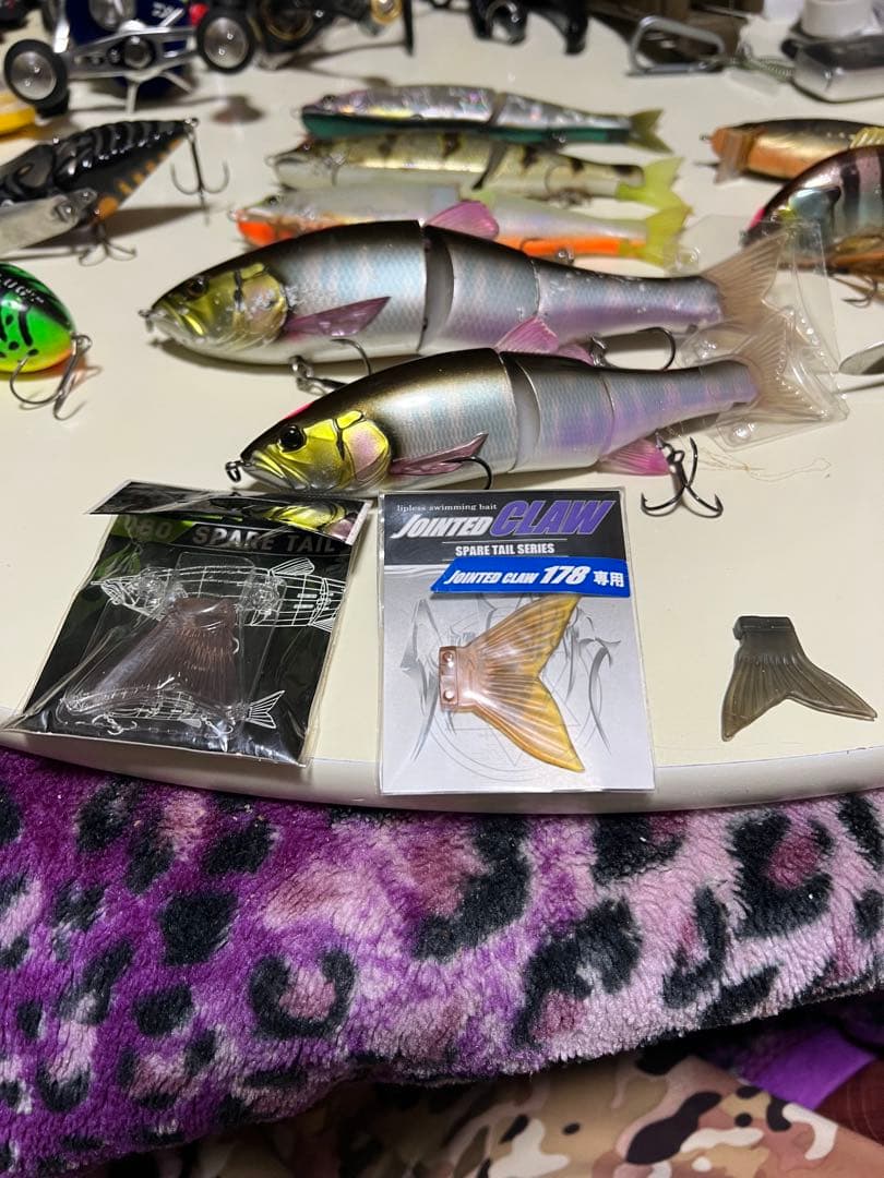 ダウズスイマー　ジョインテッドクロー　ビッグベイトセット　中古