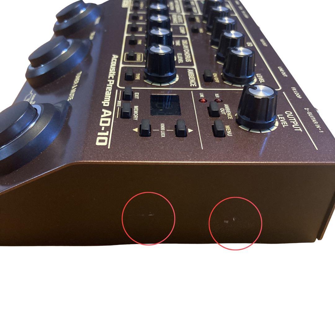 【美品】BOSS AD-10 アコースティックプリアンプ