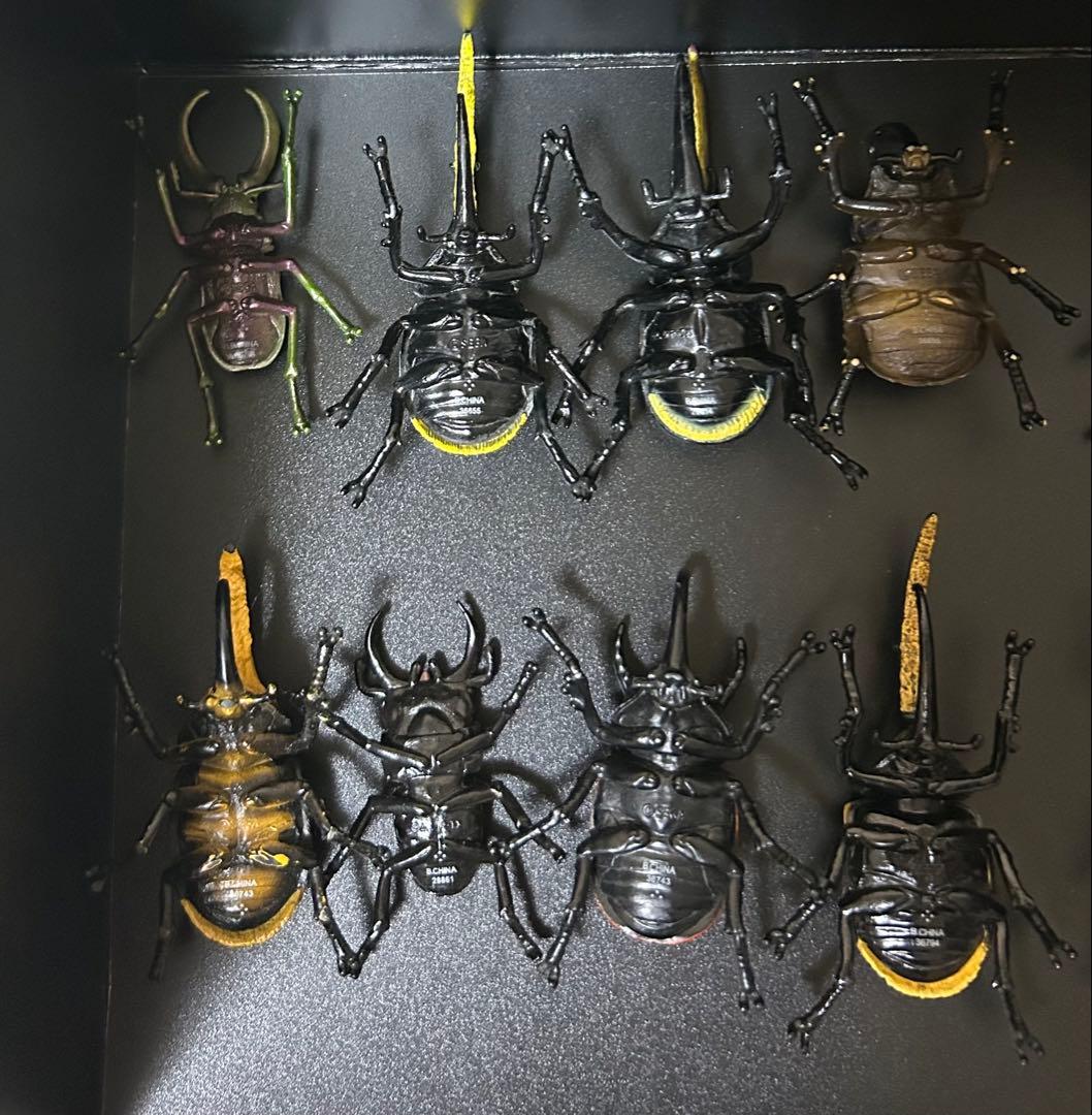 食玩 甲虫王者ムシキング 新甲虫図鑑甲虫フィギュア