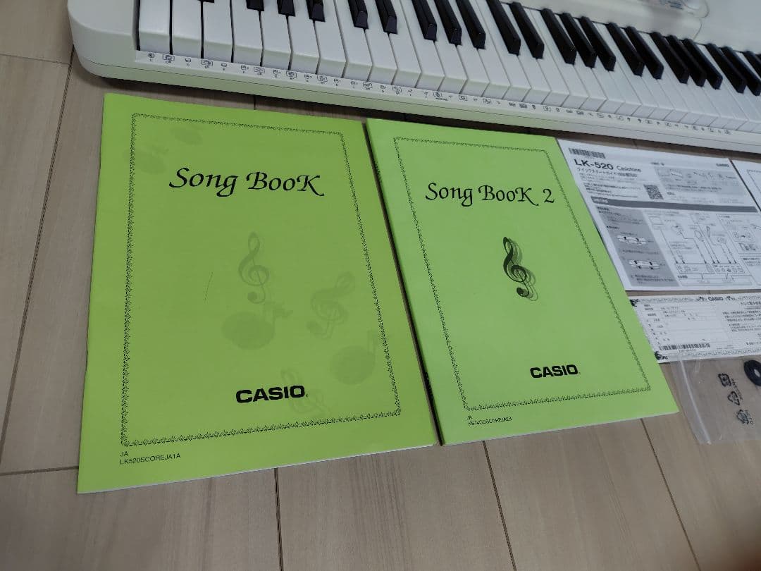 【2023年新品購入】電子ピアノ 光ナビ LK-520 CASIO 未使用に近い