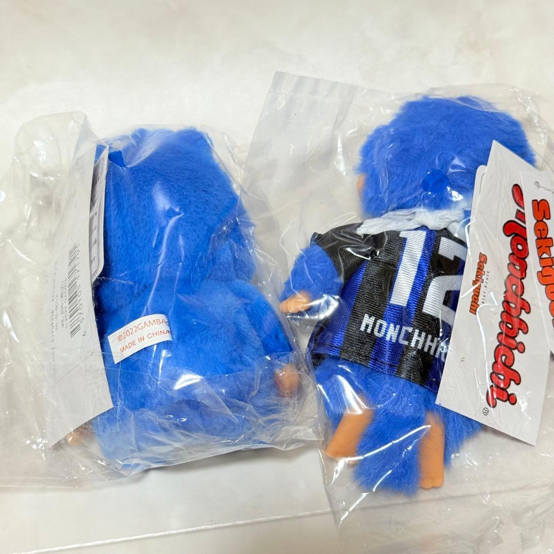 ガンバ大阪 モフレム マスコットキーチェーン モンチッチコラボ 2種類セット