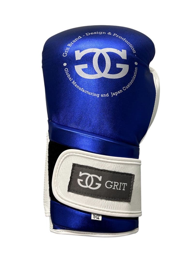 ボクシング GRIT BOXING GLOVE LLIC LEATHER BULE