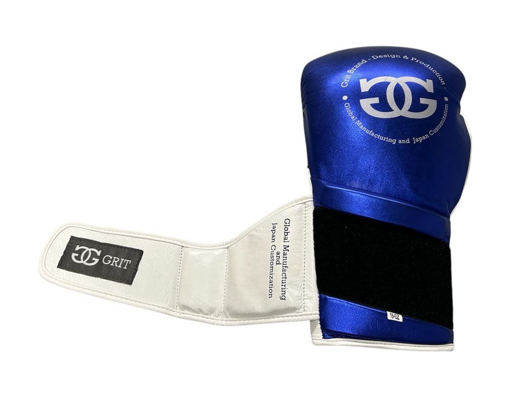 ボクシング GRIT BOXING GLOVE LLIC LEATHER BULE