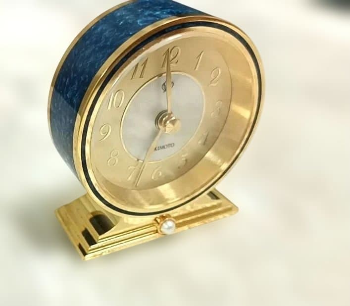 【美品】MIKIMOTO クリスタルラッカー　時計　動作確認済み！