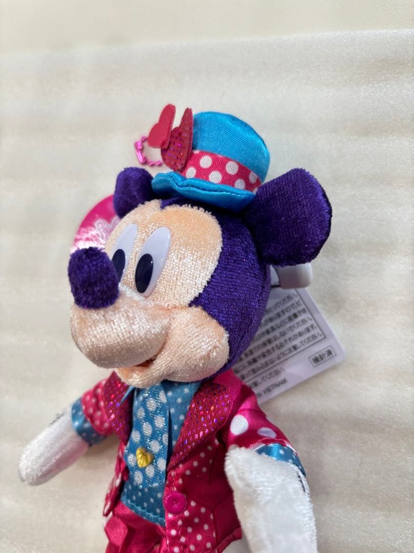 パルパルーザ　ミニーのファンダーランド　ぬいぐるみバッジ　ミニーミッキープルート