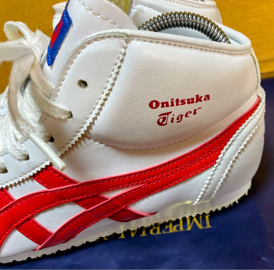 新品オニツカタイガースニーカー メキシコミッドランナーランニング25.5