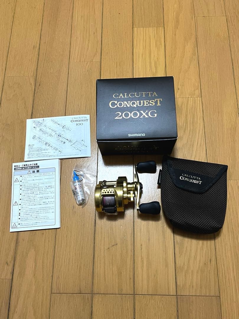 シマノ 22カルカッタコンクエスト200xg