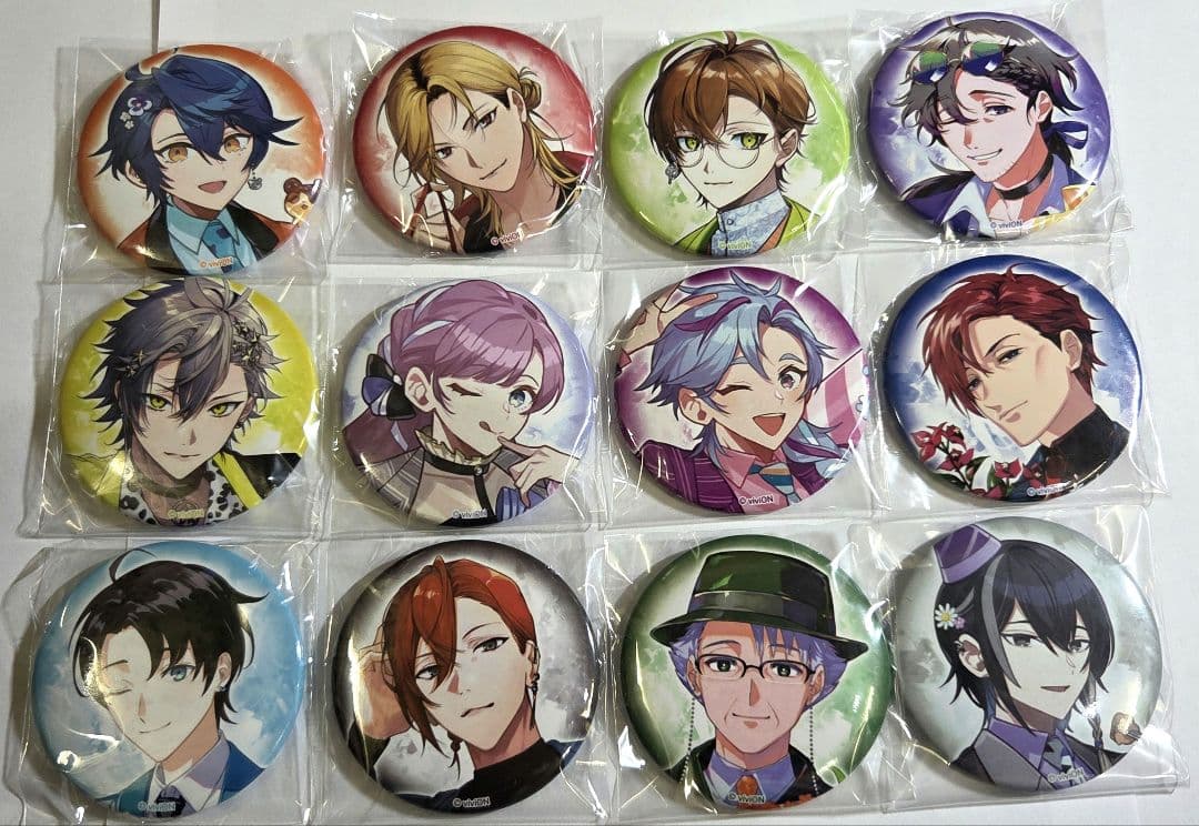 クロケスタ 誕生日缶バッジ コンプリートセット