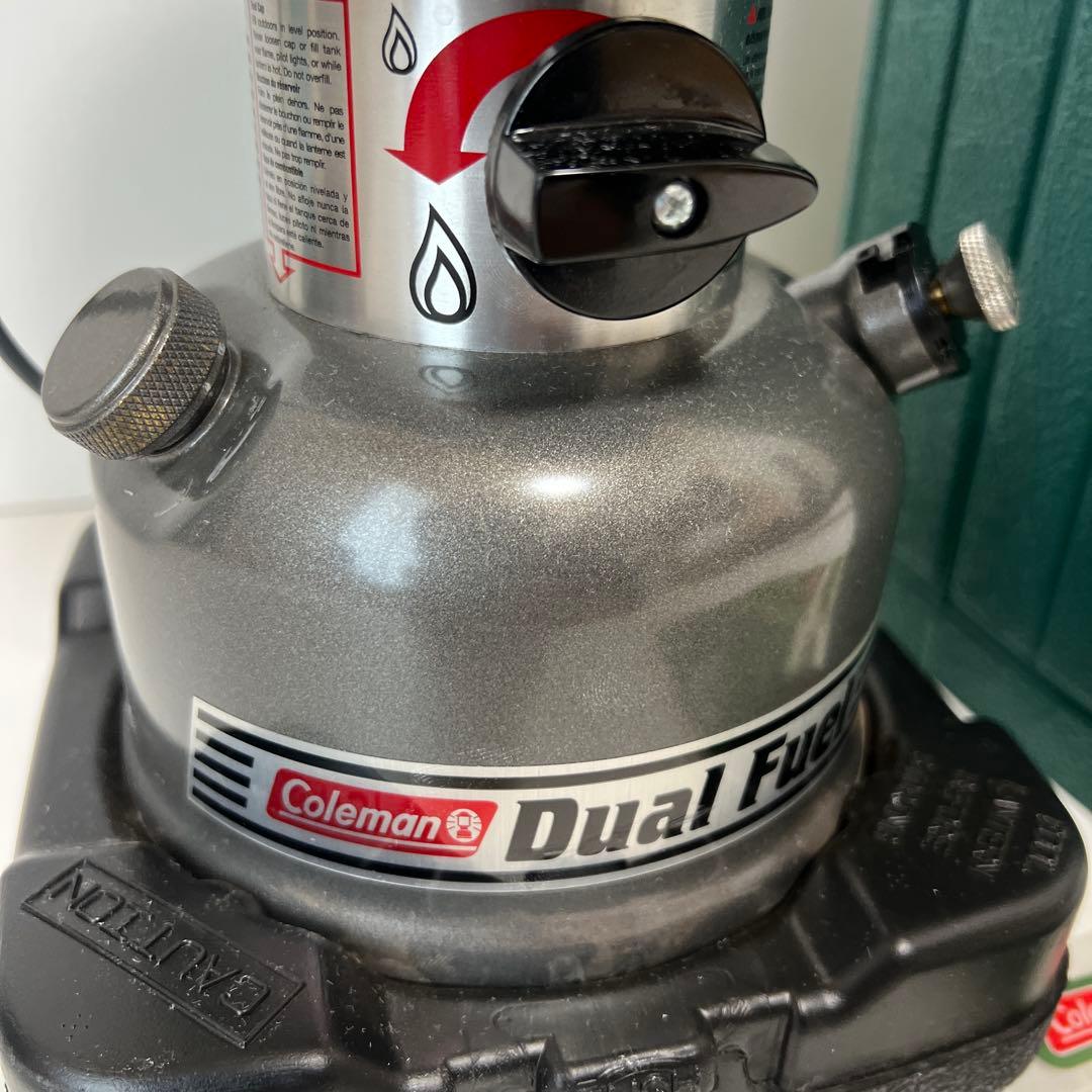 【状態良好】Coleman Dual Fuel ランタン 285 ツーマントル