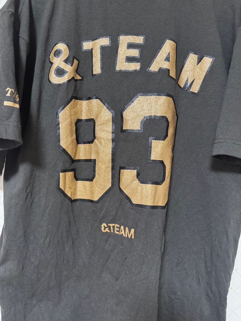 阪神タイガース B-LUCK DYNAMITE 「&TEAM」 TシャツＬ