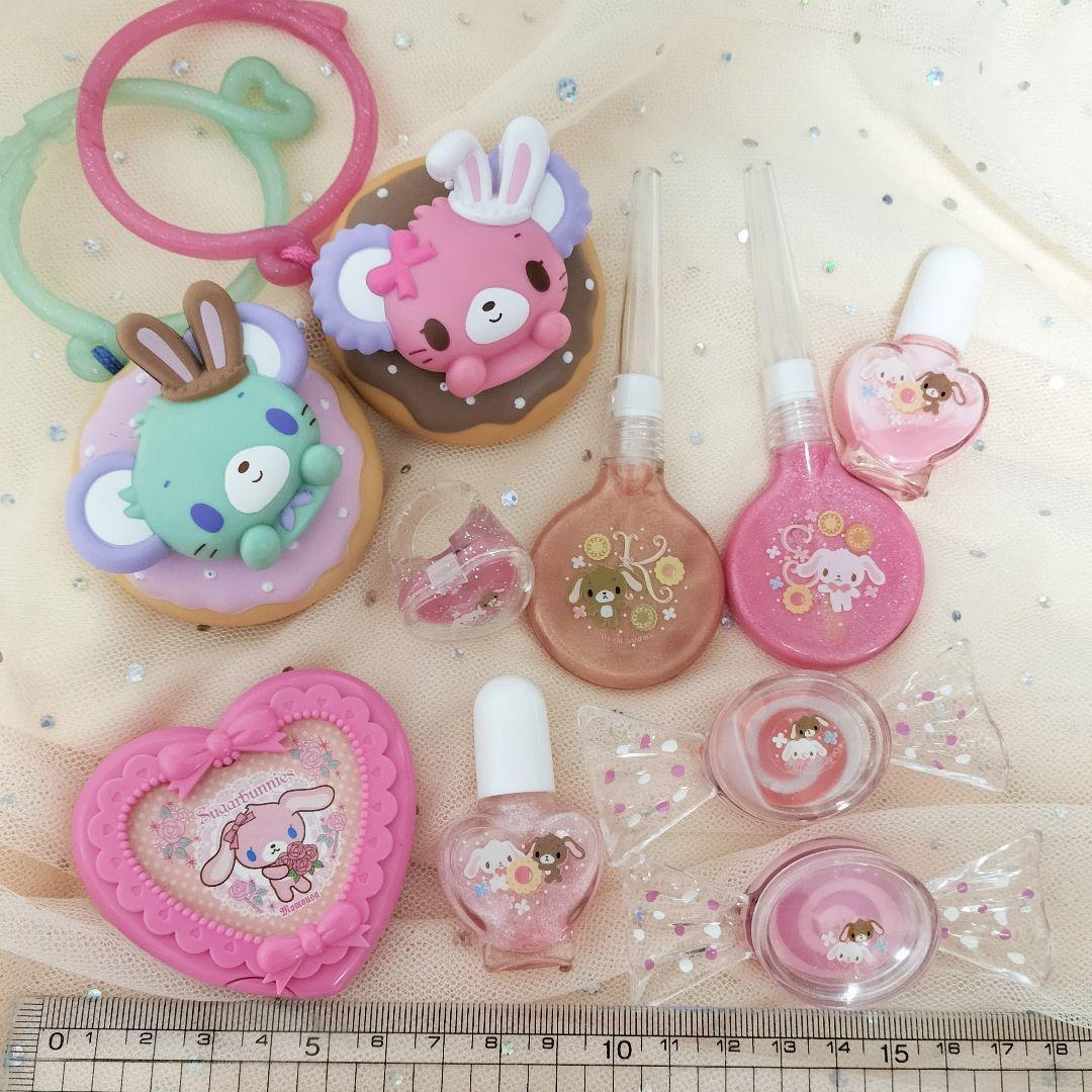 シュガーバニーズ　リップグロス　ミラー　ネイル　指輪　SugarBunnies