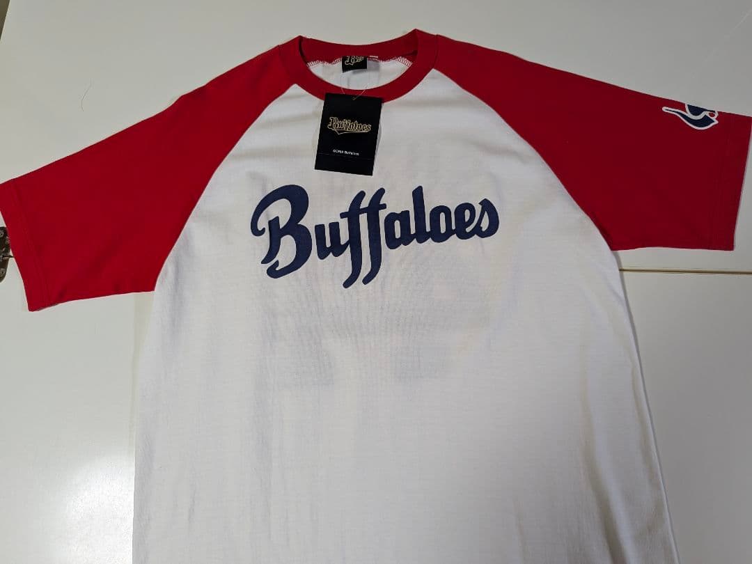 【アックン】新品　近鉄バファローズ　半袖 復刻 Tシャツ 鈴木貴久　Ｌ