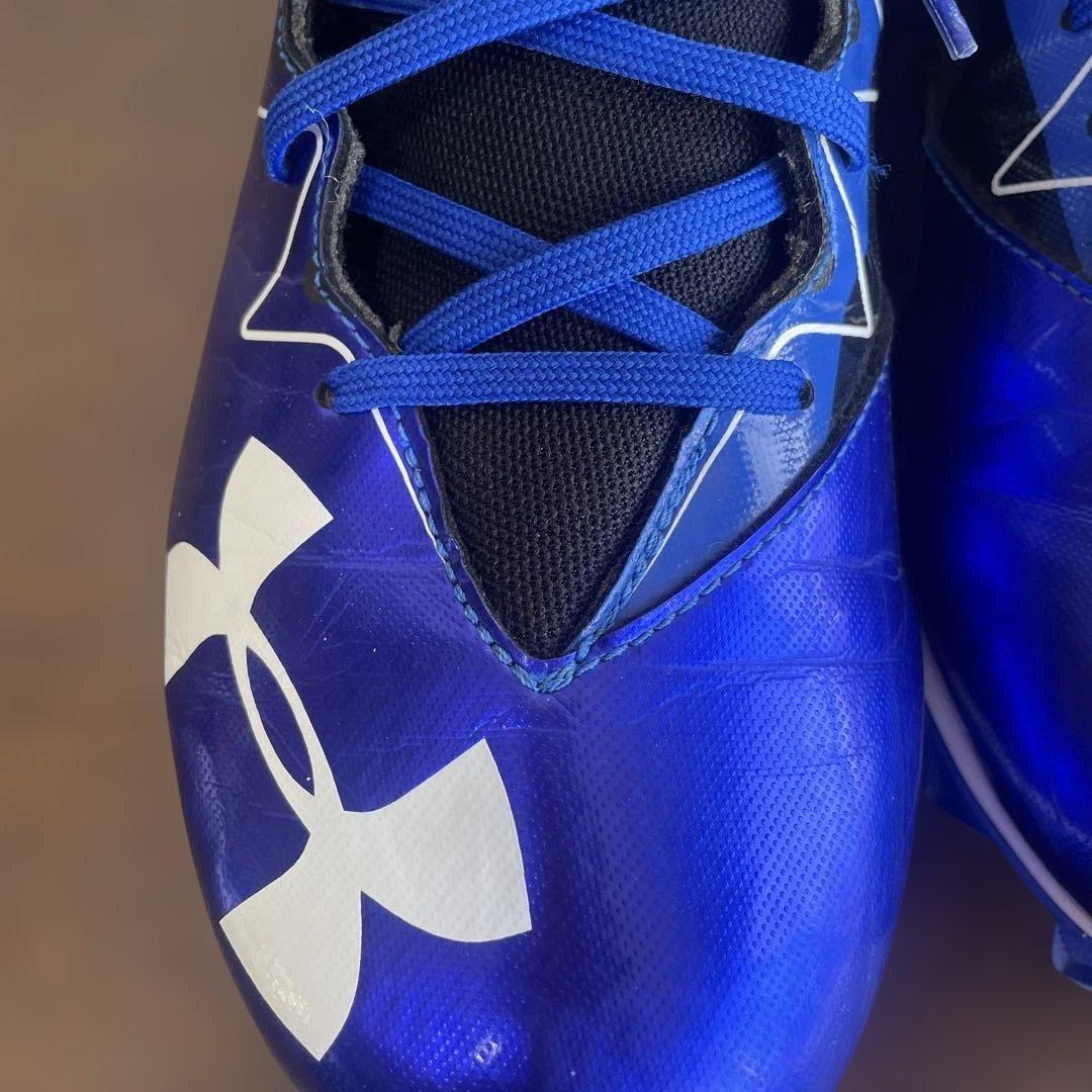 K*a様 UNDER ARMOUR 青 ハイカット スパイク