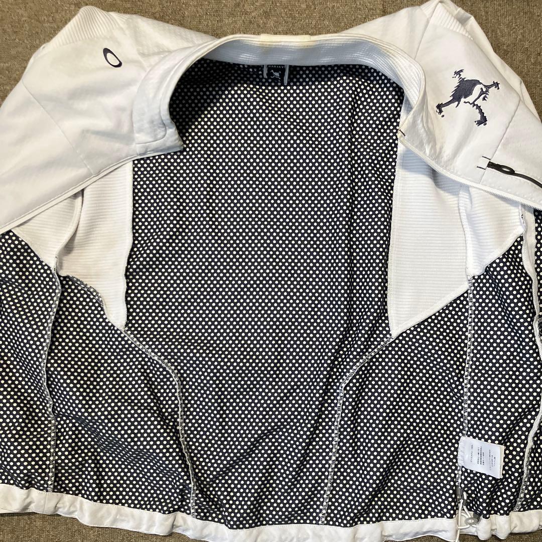 OAKLEY ジャケット 白 ゴルフウェア
