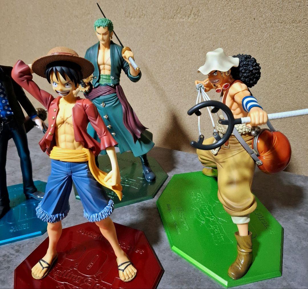 ONE PIECE ワンピース ルフィ ゾロ サンジ ウソップ フィギュアセット