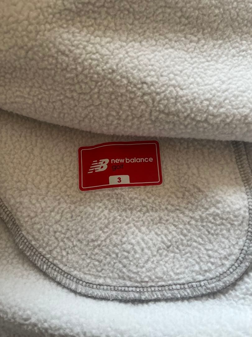 今季物❣️new balance グレー ハーフジッププルオーバーセットアップ