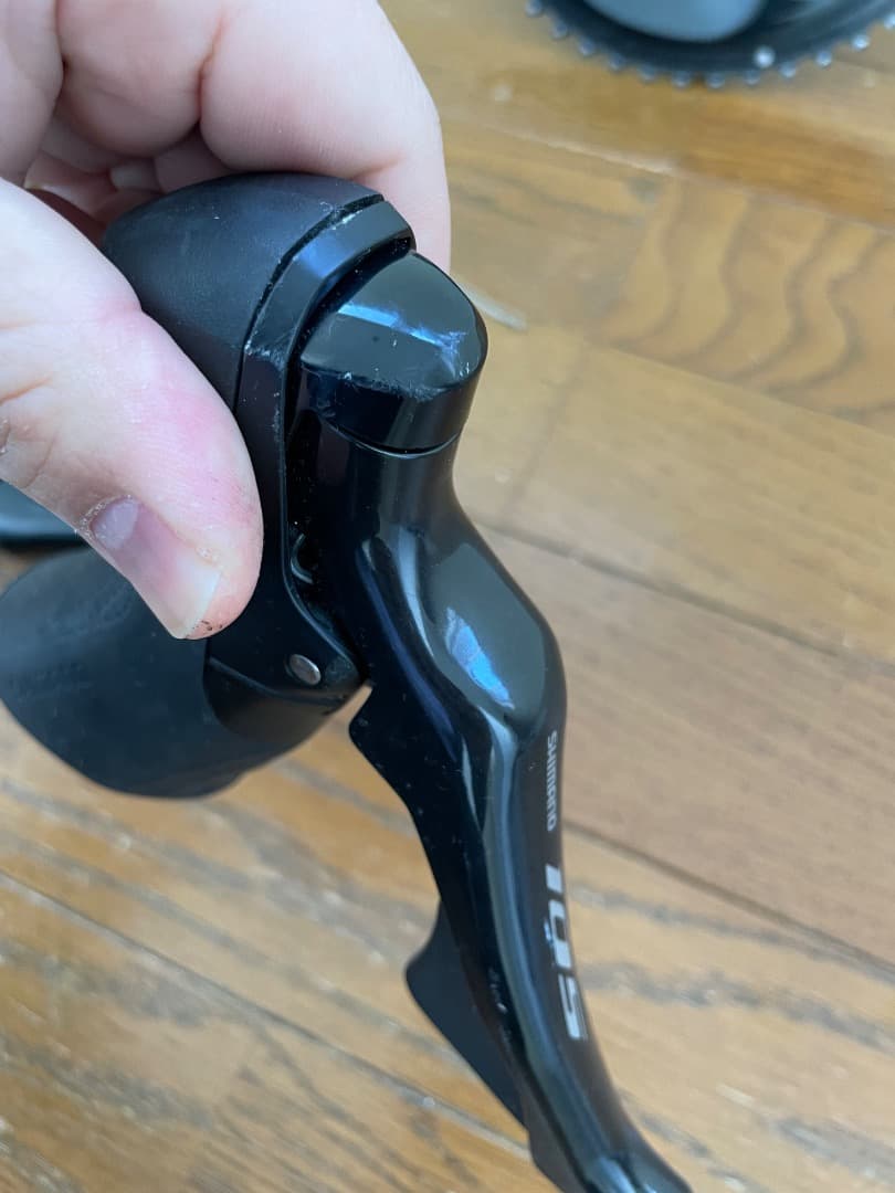 300km程度】Shimano 105 R7000 コンポーネントグループセット