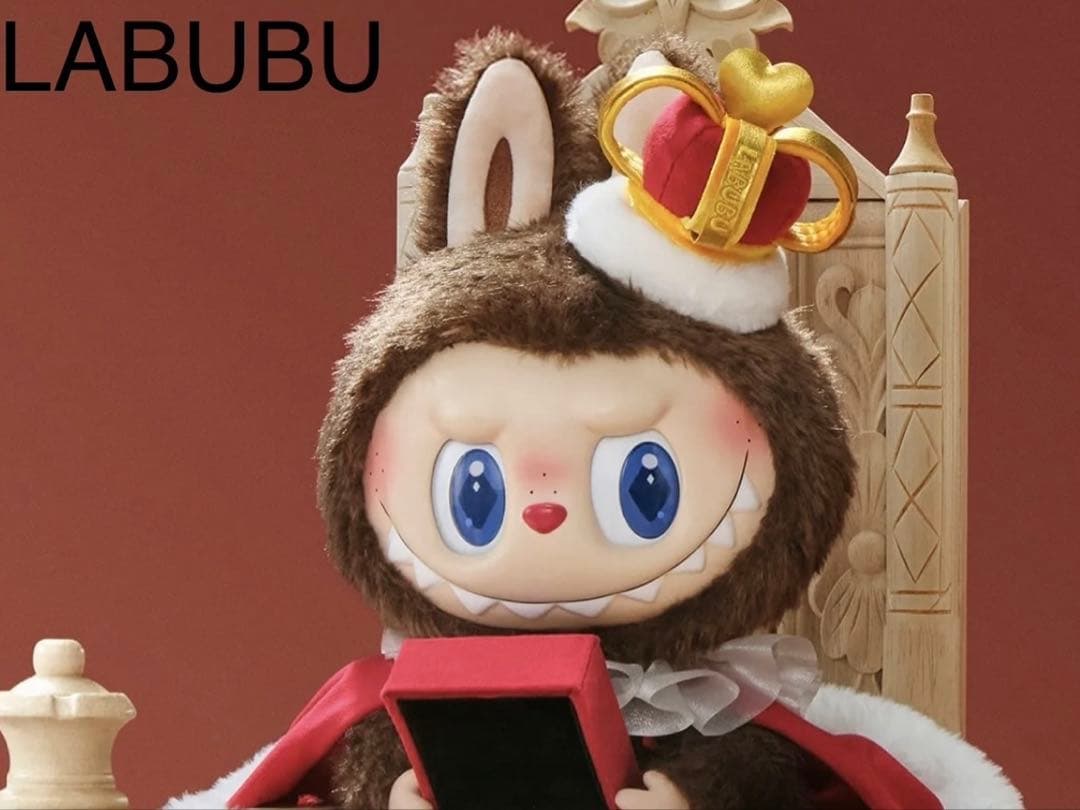 LABUBU チェックメイト ぬいぐるみ