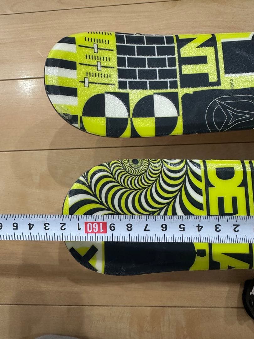 送料無料■ATOMIC■DEVIANT■フリースキー ■約162cm ケース付き
