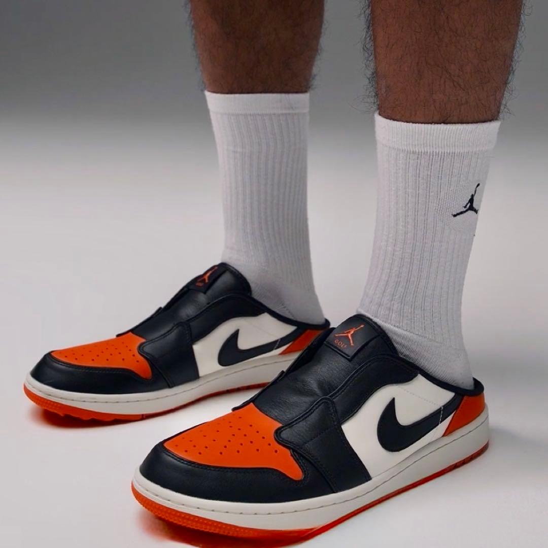 シューズ(男性用) Jordan 1 Golf Mule \"Shattered Backboard\"