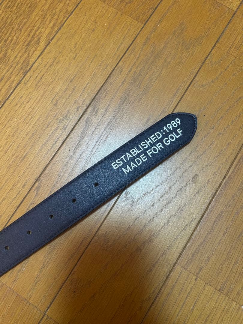 新品未使用品　パーリーゲイツ　ゴルフベルト　濃紺