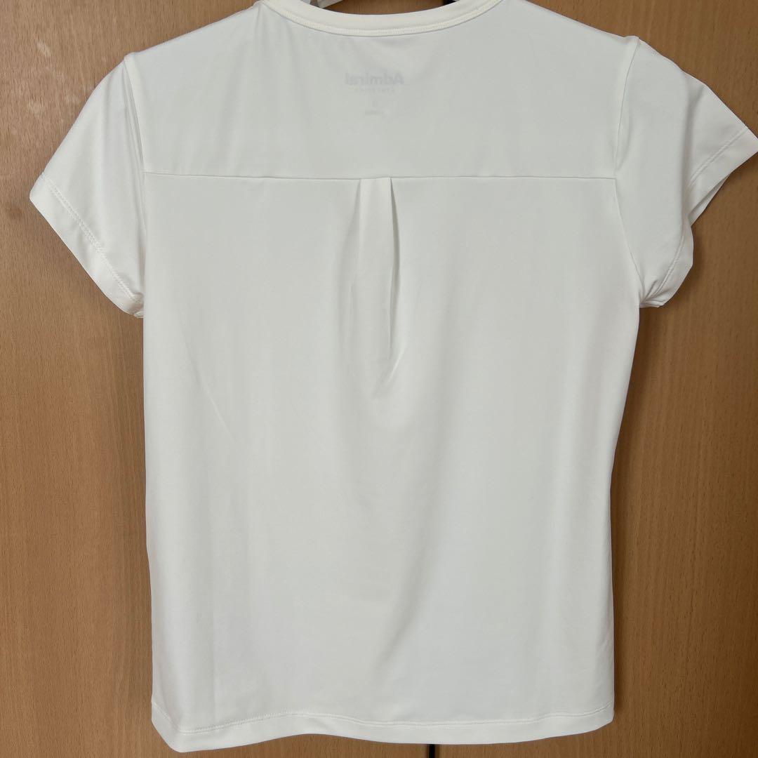 Admiral テニスウェア　ホワイト Tシャツ