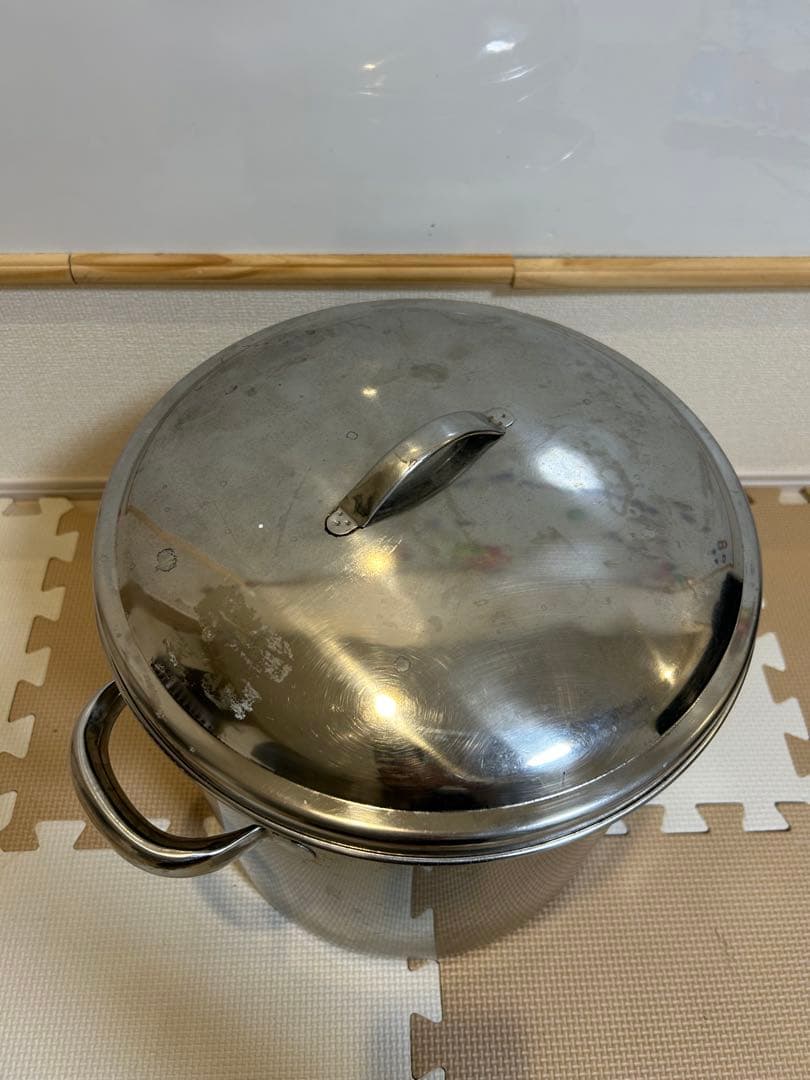 833 業務用アルミ寸胴鍋　直径30cm×高30cm