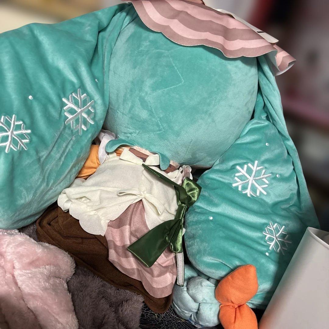 最終お値下げ！初音ミク超特大ぬいぐるみ