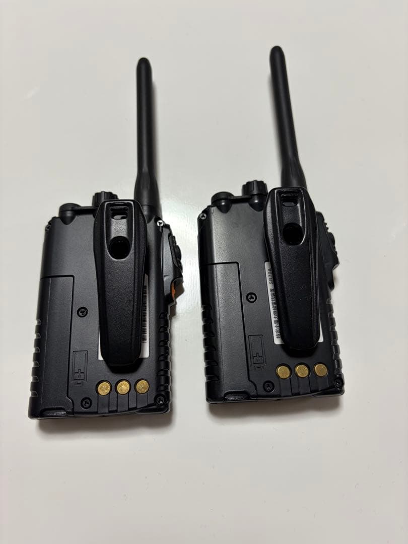 SR-70A 2台セット ブラック(イヤホン付き)