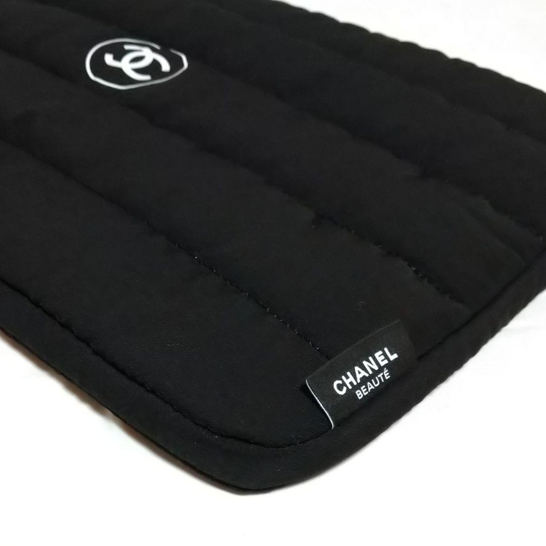 シャネル ふんわり キルティング ショルダー ポーチ 非売品 黒 CHANEL