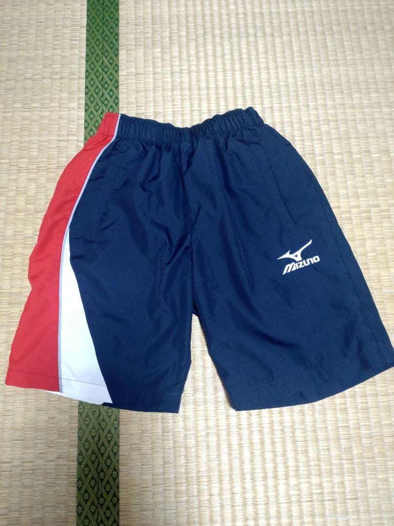 Mizuno ジャージ上下セット サイズ150 赤/紺　競泳　水泳　トレーニング