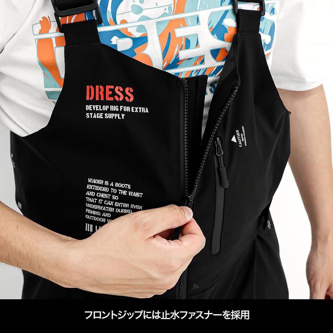 ドレス dressサロペットパンツパッド付 M 黒 使用3回 完売品 釣り