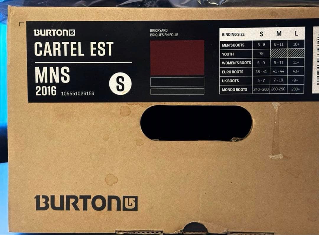 BURTON custom EST ビンディング L 2010-2011年モデル