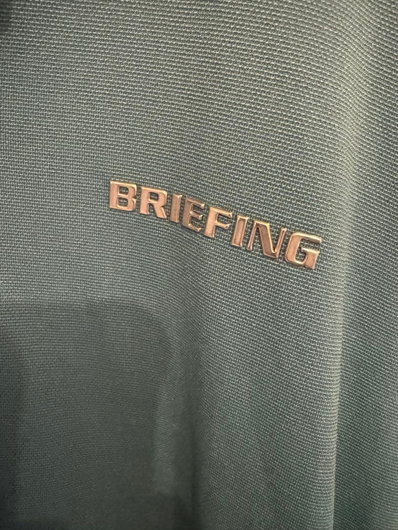 BRIEFING 長袖ポロシャツ