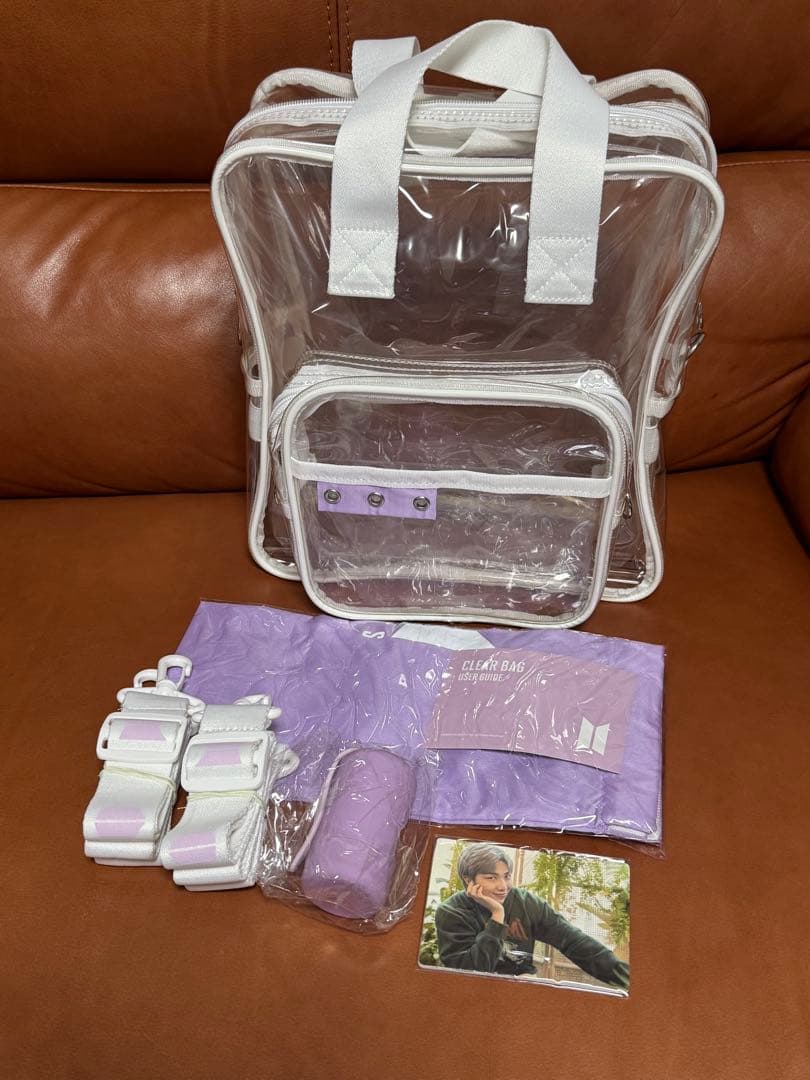BTS MERCH BOX # 7 クリアバッグ