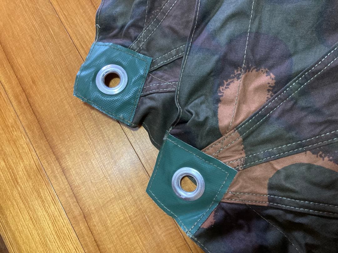 ❗️最終値下❗️ハンガリー軍幕 極美品 デッドストック ハリケーンカモ 2枚