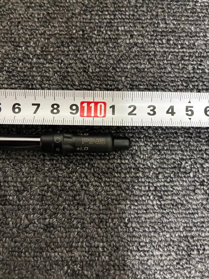 ピンTOUR 2.0 ブラック　65S ドライバー用 ピンスリーブ付