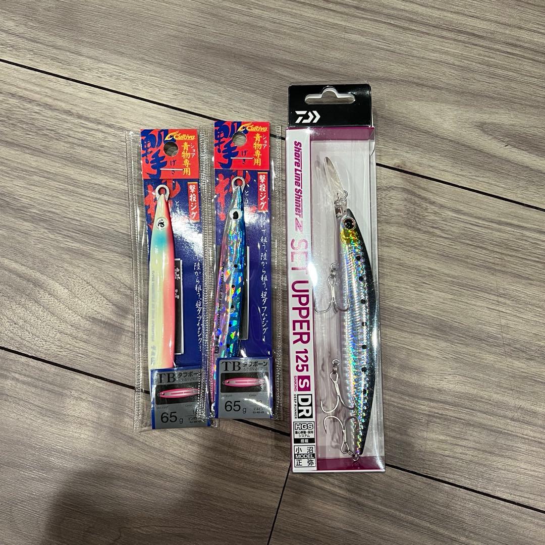 【新品】ぶっ飛びスプーン、撃投ジグ、セットアッパー、エギ王K、ファイアツイン