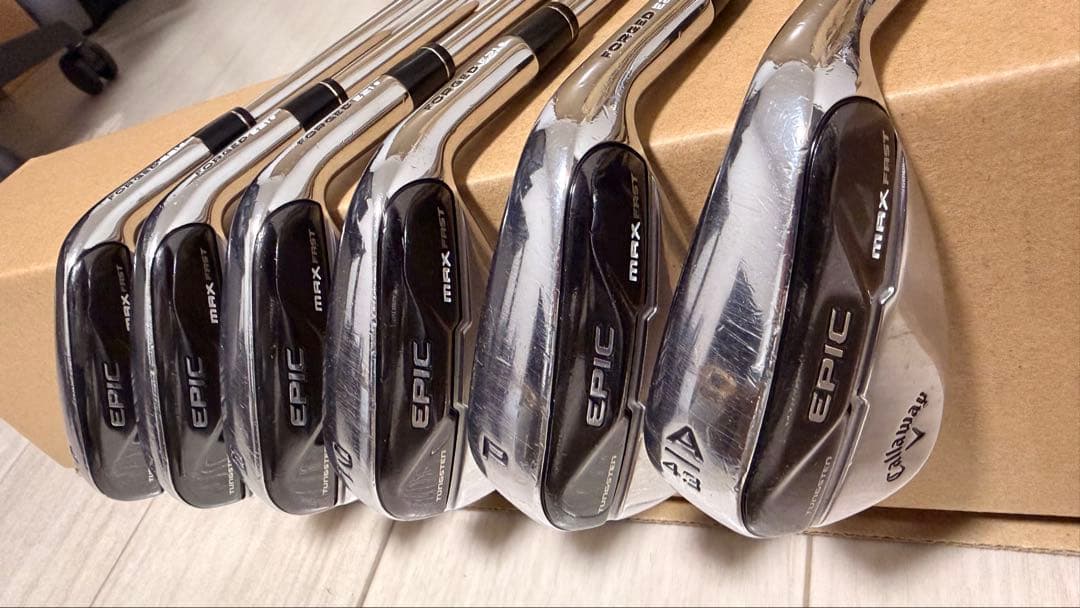 Callaway EPIC MAX FAST アイアンセット　A〜6