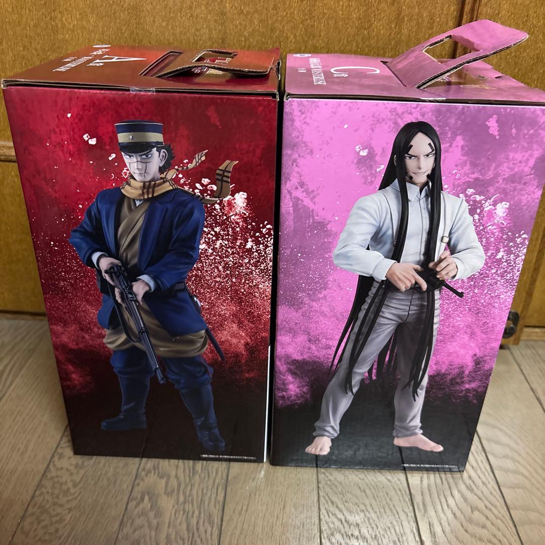 ゴールデンカムイ 一番くじ 金塊争奪戦 A賞 杉元佐一 C賞 海賊房太郎 セット