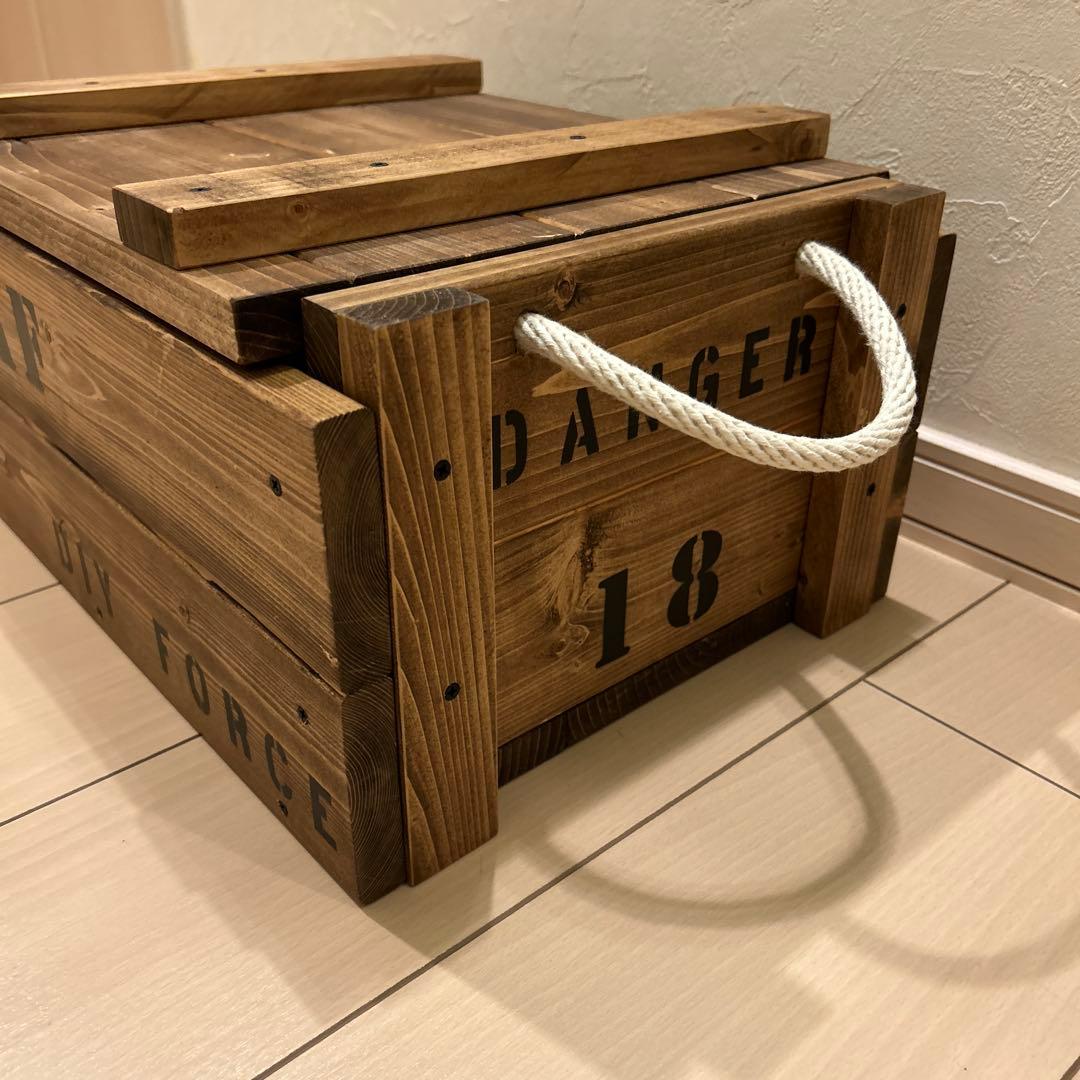 ミリタリー風収納BOX
