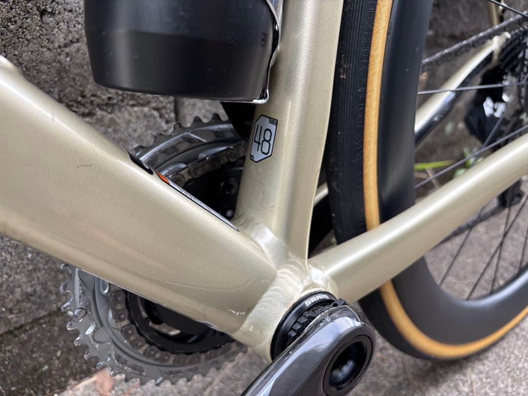 sram force axs パワーメータークランク　48-35 165mm