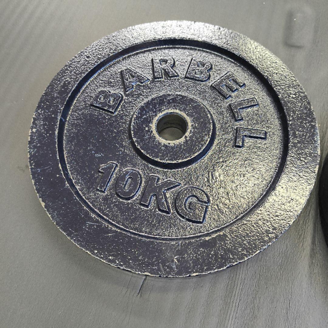 SINTEX（シンテックス）10KG バーベルプレート2枚①